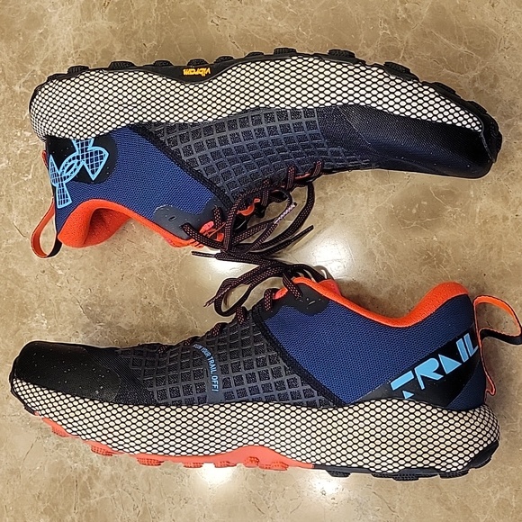 *Under Armour Unisex HOVR™ Ridge Trail Running Shoes, M14/W15.5 - Picture 6 of 16